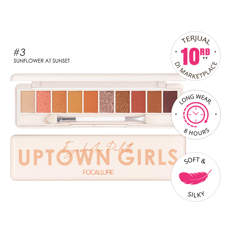 Focallure 10 Color Eyeshadow Palette FA158 #03