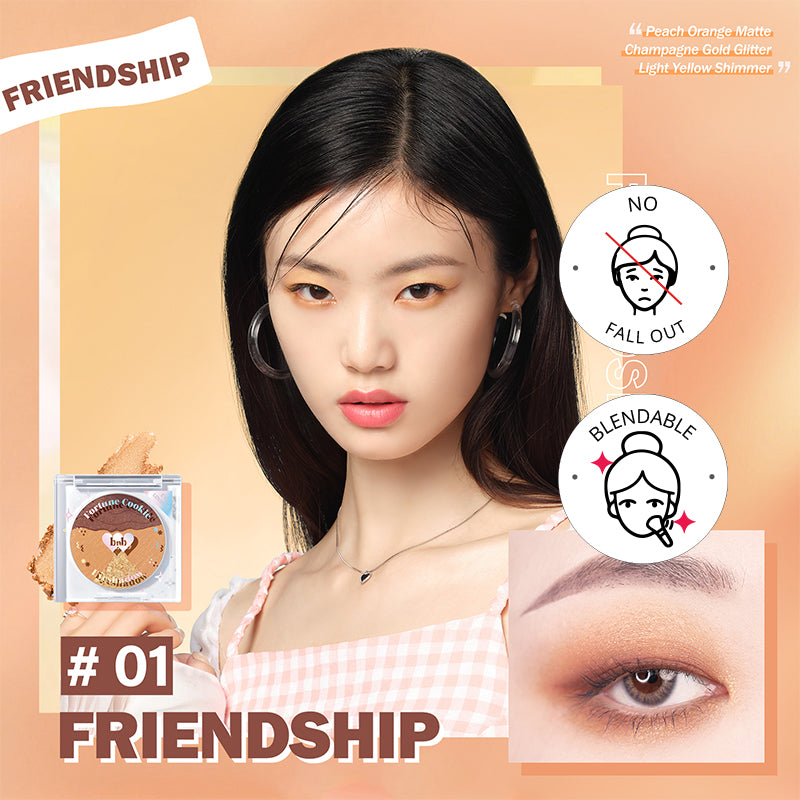 Barenbliss Fortune Cookie Eyeshadow - 01 Friendship | 4.2 g