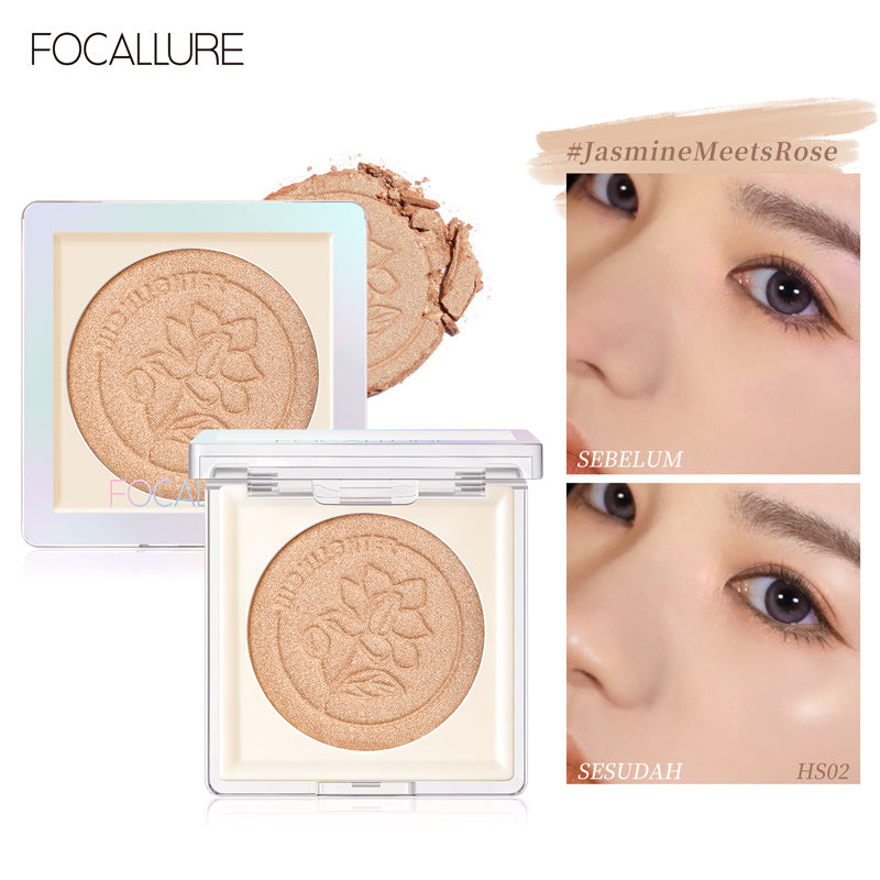 Focallure Shimmering Skin Pressed Highlighter FA234 #HS02