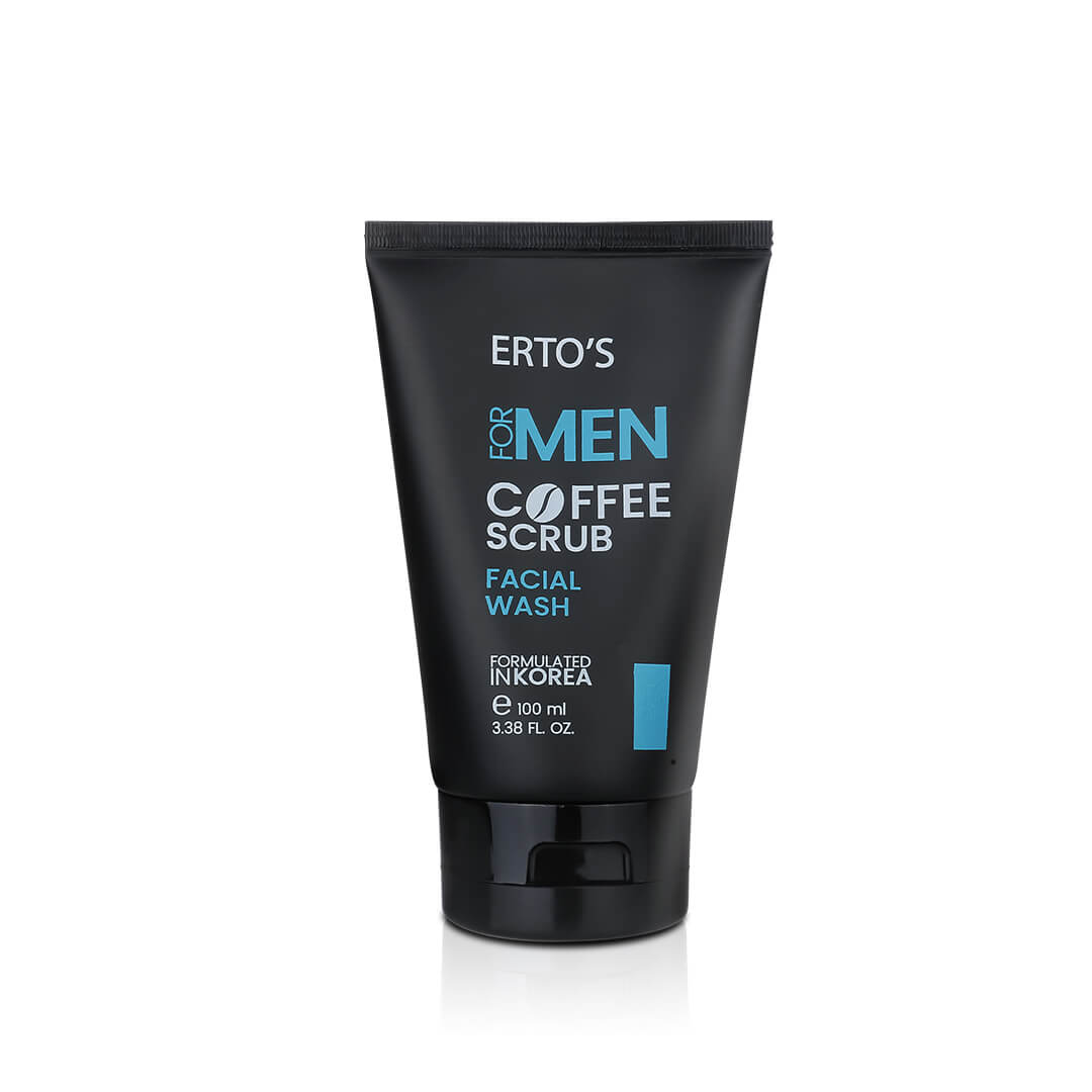 Erto's Coffee Scrub Facial Wash For Men | 100 ml