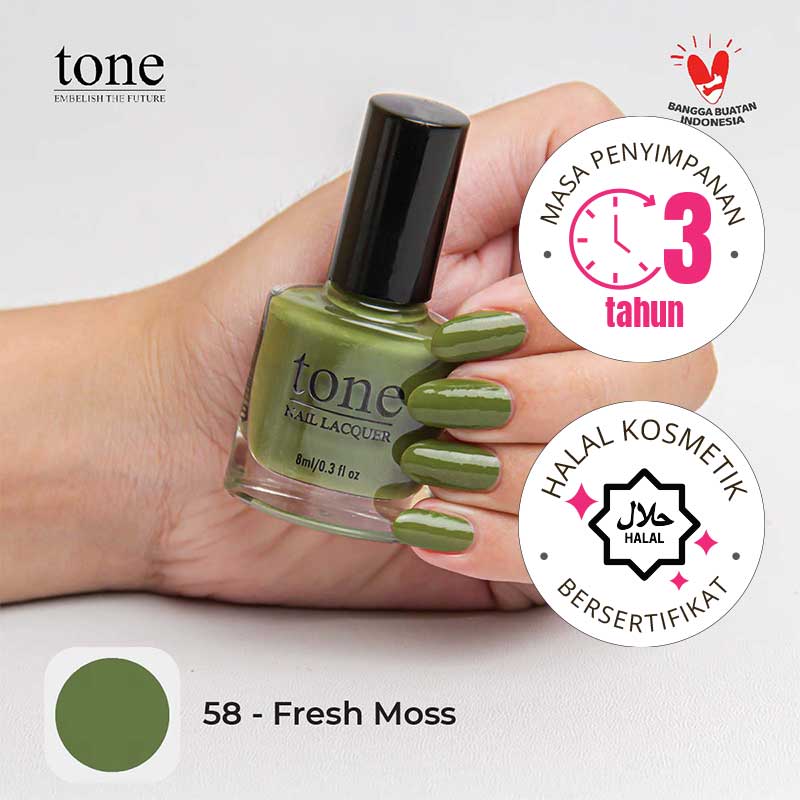 Tone Nail Polish Glossy Winter Mood Series 58 | 8 ml