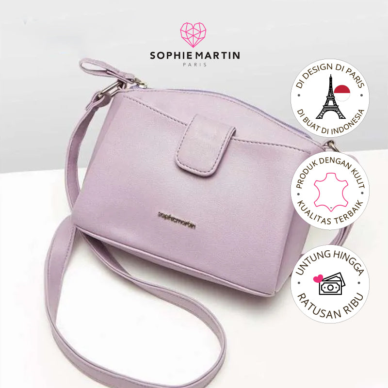 Sophie Martin Mounessie Lilac Bag