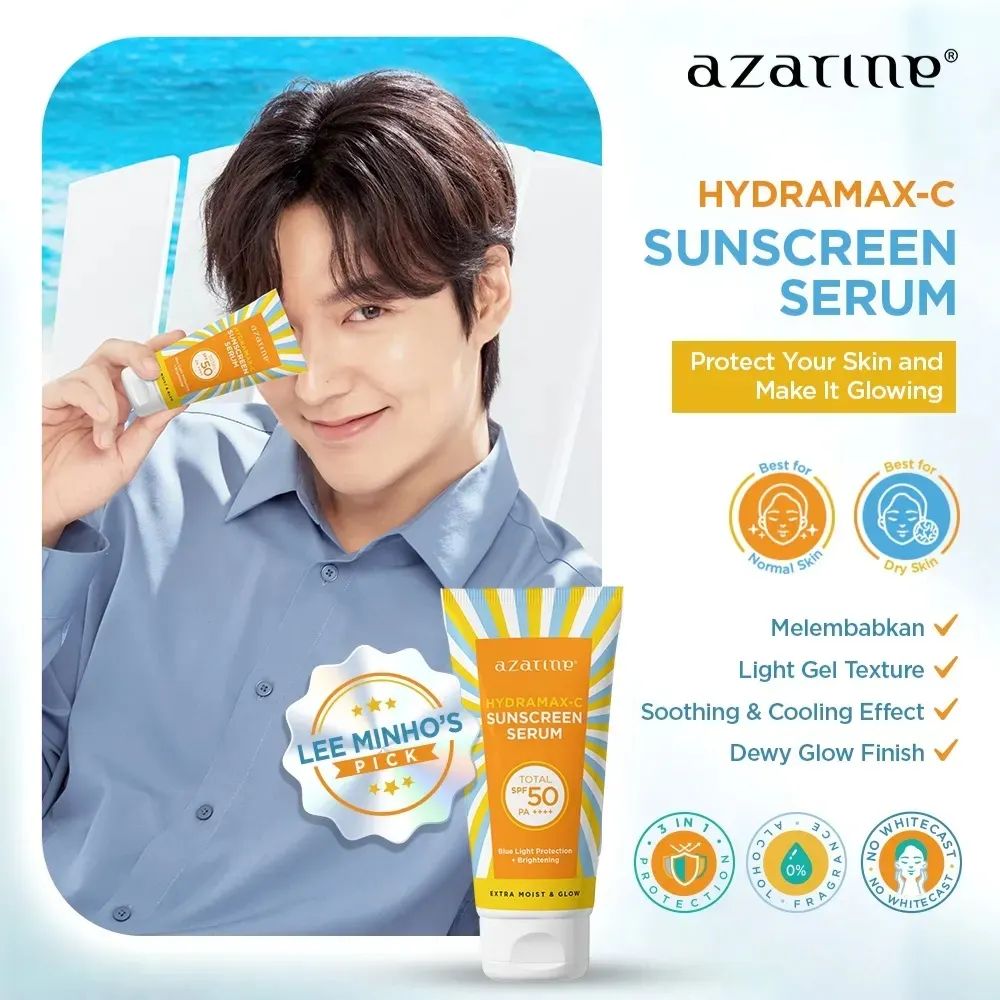 Azarine Hydramax C Sunscreen Serum SPF 50 PA++++ | 40 ml