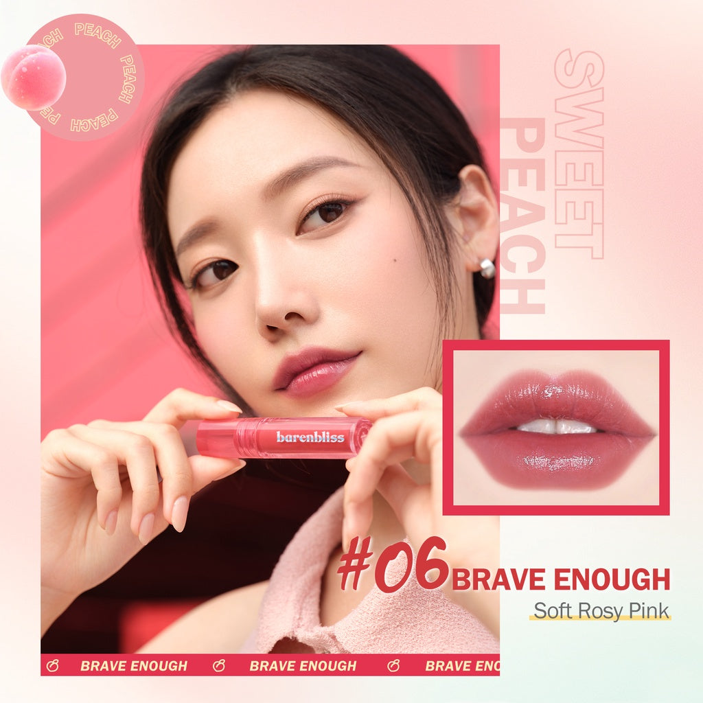 Barenbliss Peach Makes Perfect Lip Tint - 06  Brave Enough