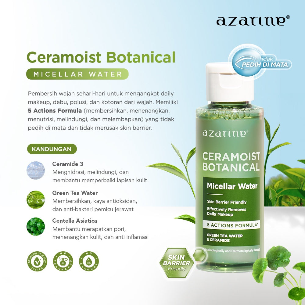 Azarine Ceramoist Botanical Micellar Water | 90 ml