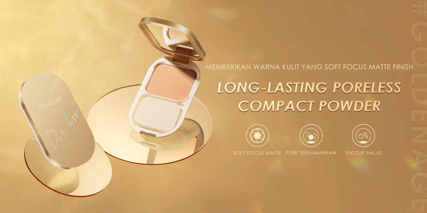 Focallure Lasting Poreless Compact Powder FA206 - 101