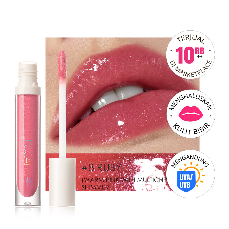 Focallure Plump High Shine Lip Glow FA153 #08