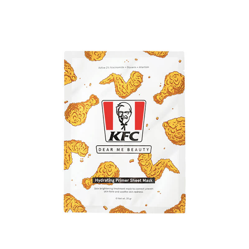 [Exp. Juni 2024] Dear Me Beauty X KFC Hydrating Primer Sheet Mask