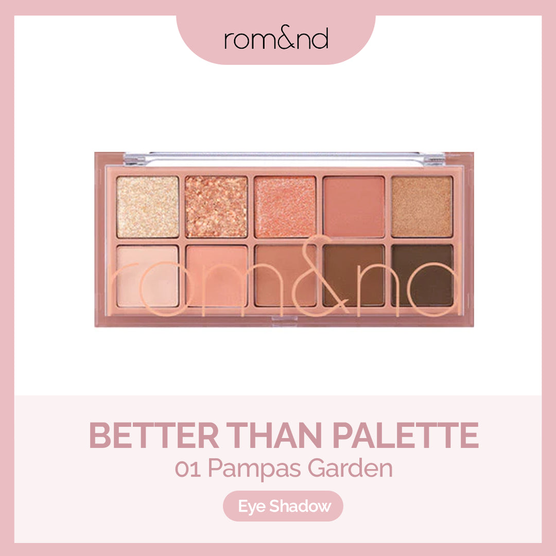 Rom&Nd Better Than Palette 01 Pampas Garden | 6g