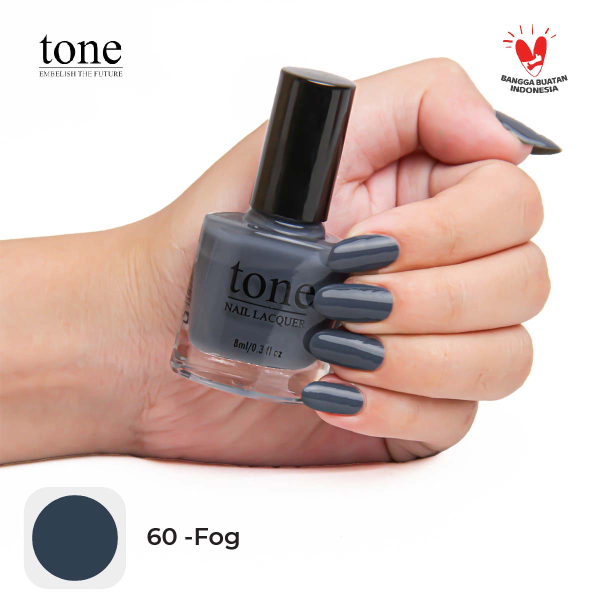 Tone Nail Polish Glossy Winter Mood Series 60 | 8 ml