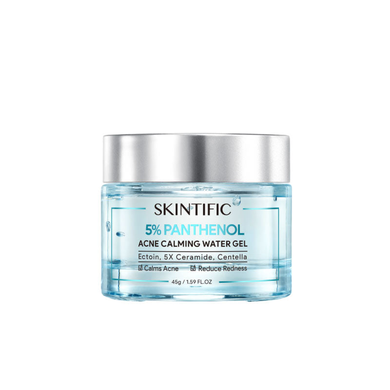 SKINTIFIC 5% Panthenol Acne Calming Water Gel | 45gr