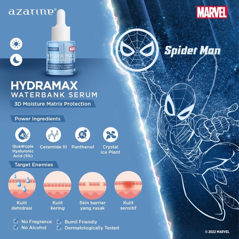 Azarine Marvel Hydramax Water Bank Serum | 20 ml