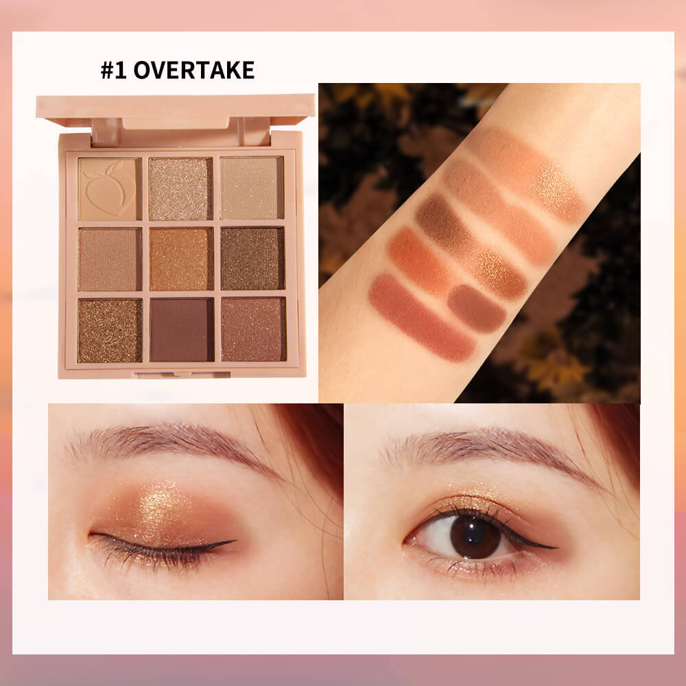 Saniye 9 Colors Eyeshadow Palette E0924 - 1