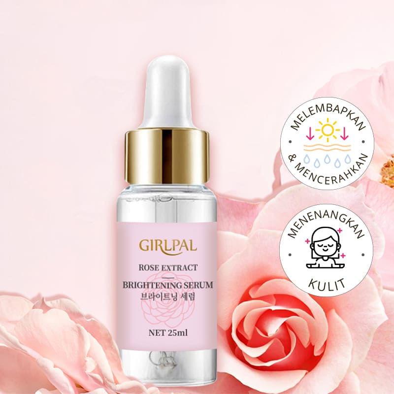 Girlpal Serum Niacinamide 4% Rose Brightening Essence | 25 ml