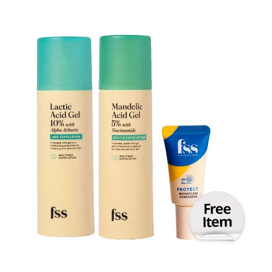 [Mega Combo] FSS by For Skin's Sake Juni Hemat + Free Mini Weightless Sunscreen