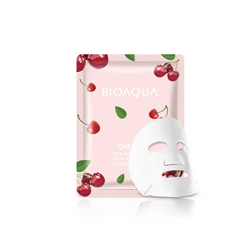 BIOAQUA Cherry Ceramide AP Skin Barrier Essence Mask 25g