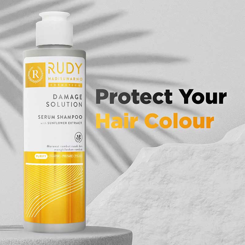 RUDY HADISUWARNO DAMAGE SOLUTION SERUM SHAMPOO | 200 ml