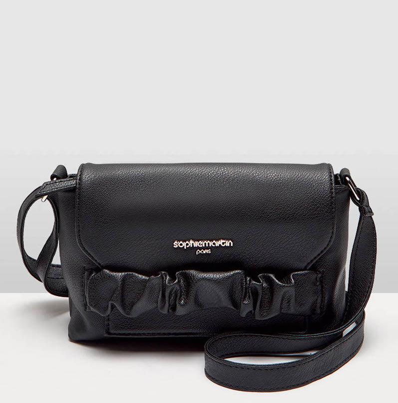 Sophie Martin Frise Sling Black Bag