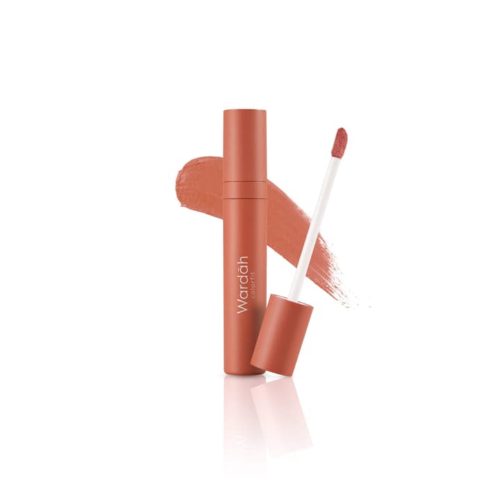 Wardah Colorfit Velvet Matte Lip Mousse - 13 Sweet Cinnamon | 4 g