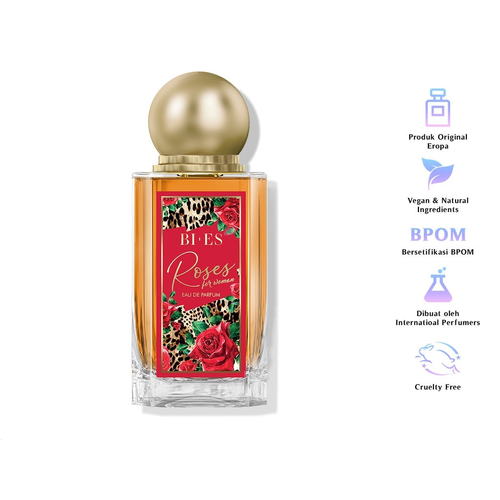 BIES Rose For Women Eau De Parfum (EDP) | 100 ml