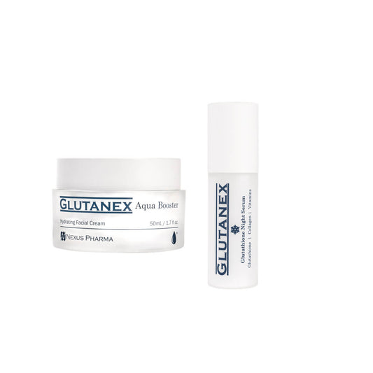 [Combo] Glutanex Night Serum + Glutanex Aqua Booster Hydrating Facial Cream