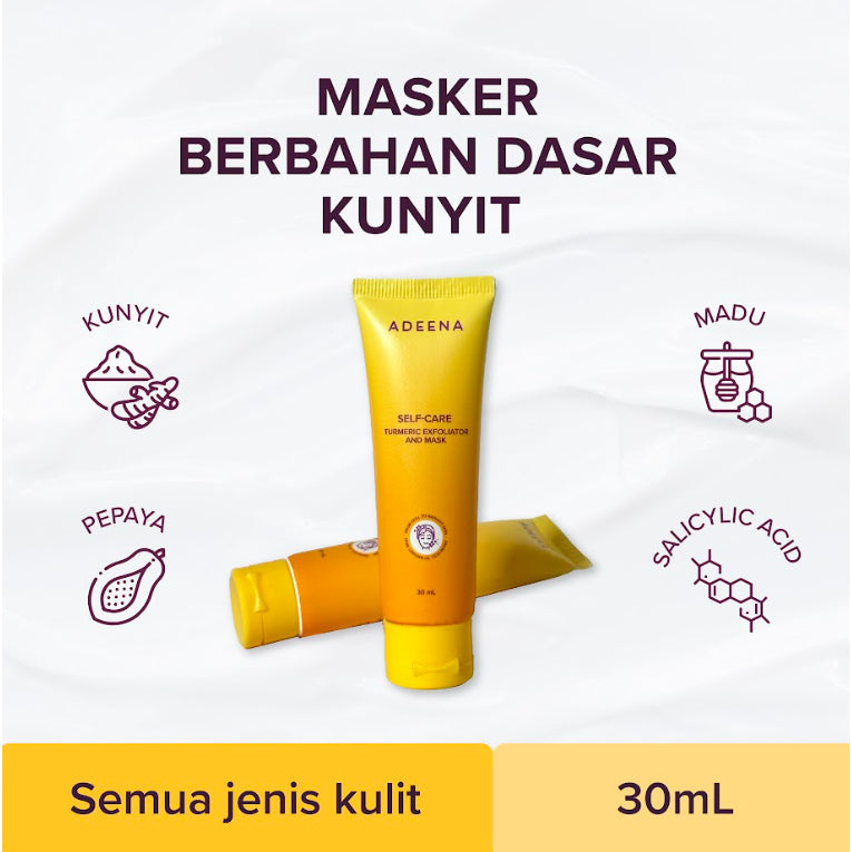 ADEENA Mini 30 ml Turmeric Exfoliator & Mask