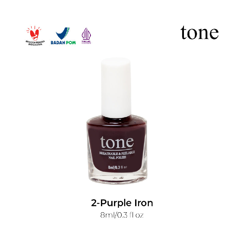 TONE Breathable and Peelable Nail Polish Neutral Palette Series 2