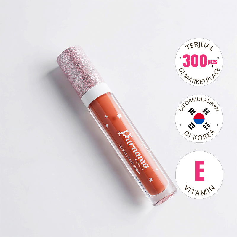 Purnama Beauty Lip & Cheek - Peach Pop