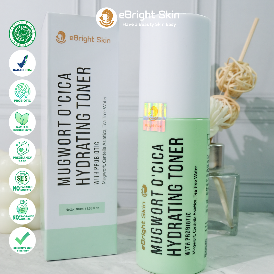 Ebright Mugwort O'Cica Hydrating Toner 100ml