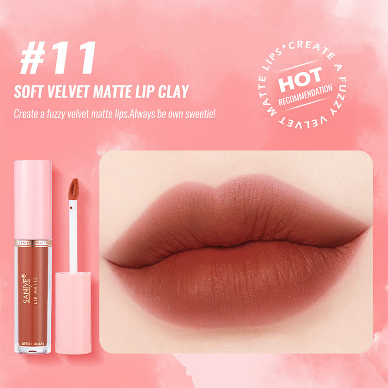 SANIYE Lip Matte Fashion Lady Non-stick Lip Gloss L1180 #11