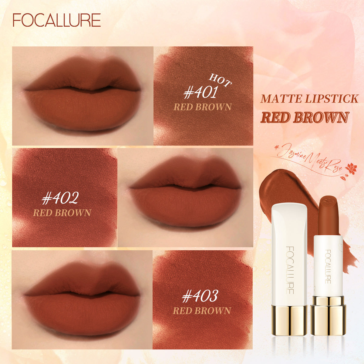 Focallure Pure Matte Lipstick FA203 #403