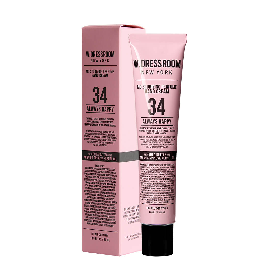 WDressroom Hand Cream No. 34 Always Happy - Perfumed Lotion | 50 ml