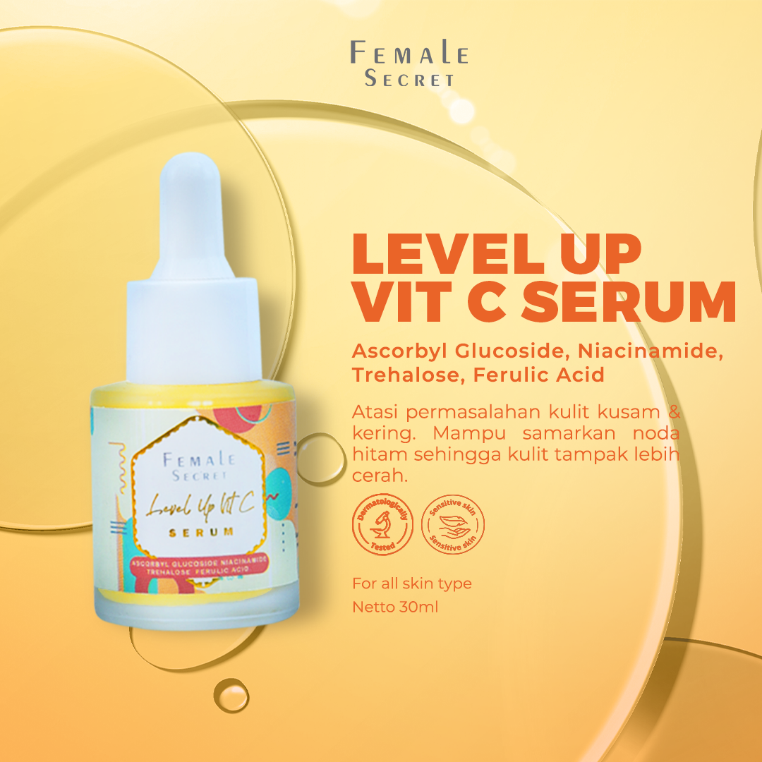 Female Secret Level Up Vit C Serum | 20ml