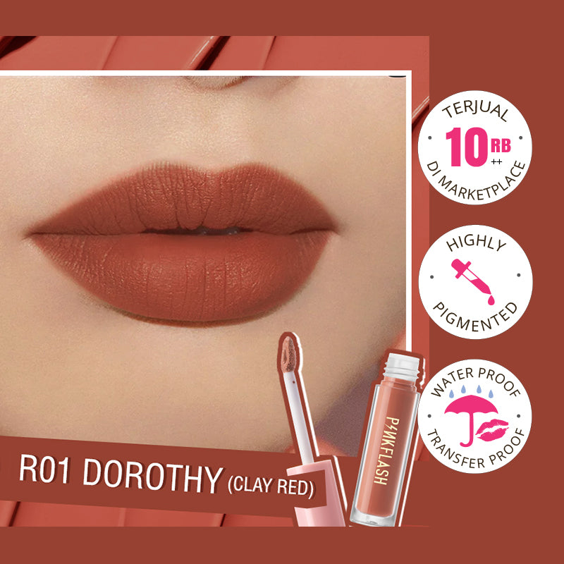 Pinkflash L01 Lasting Matte Lipcream - R01