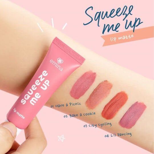 Emina Squeeze Me Up Lip Matte - 03 City Cycling