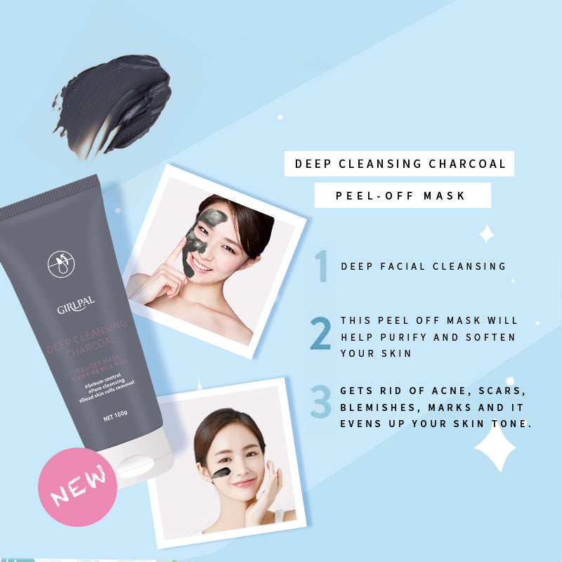 Girlpal Charcoal Blackhead Remover Mask | 100 g