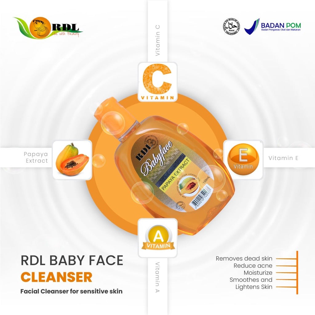 RDL Papaya Babyface Facial Cleanser