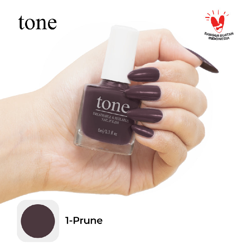 TONE Breathable and Peelable Nail Polish Neutral Palette Series 1