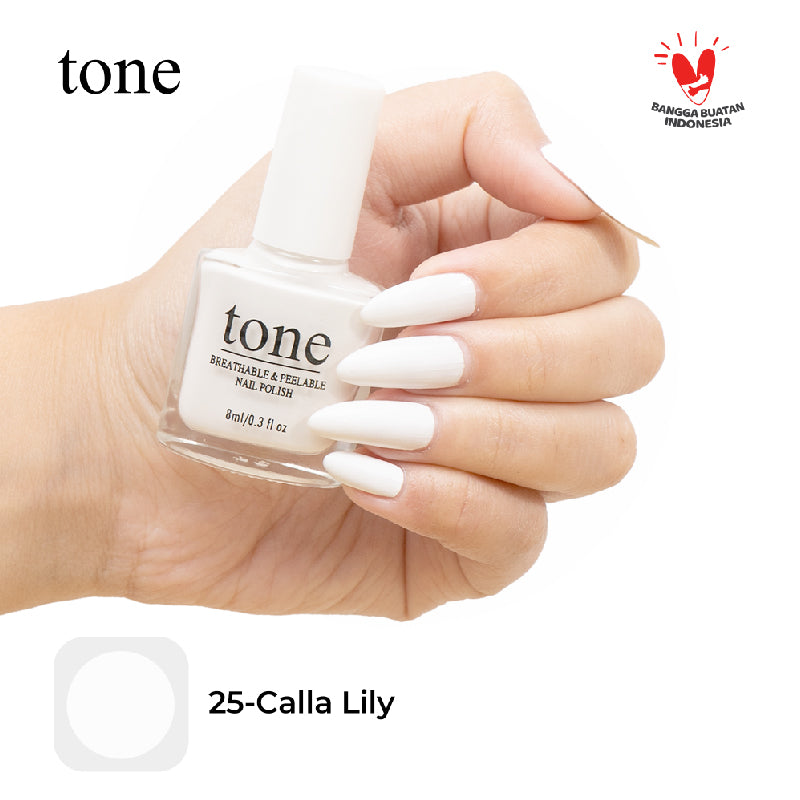 TONE Breathable and Peelable Nail Polish Hello Spring Palette Series 25