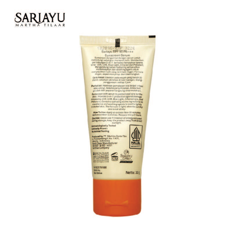 SARIAYU SPF 50 PA +++ SUNSCREEN SERUM | 30g