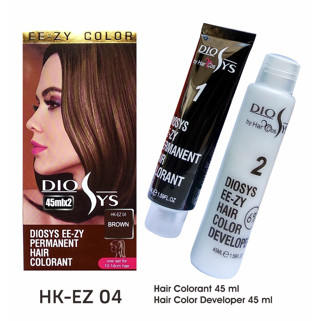 Diosys Hair Colour 04 Brown | 100 ml