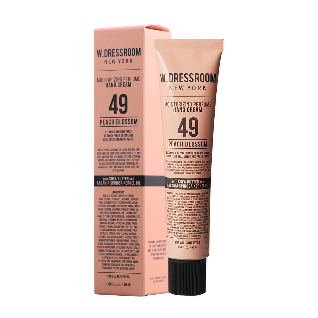 WDressroom Hand Cream No. 49 Peach Blossom - Perfumed Lotion | 50 ml