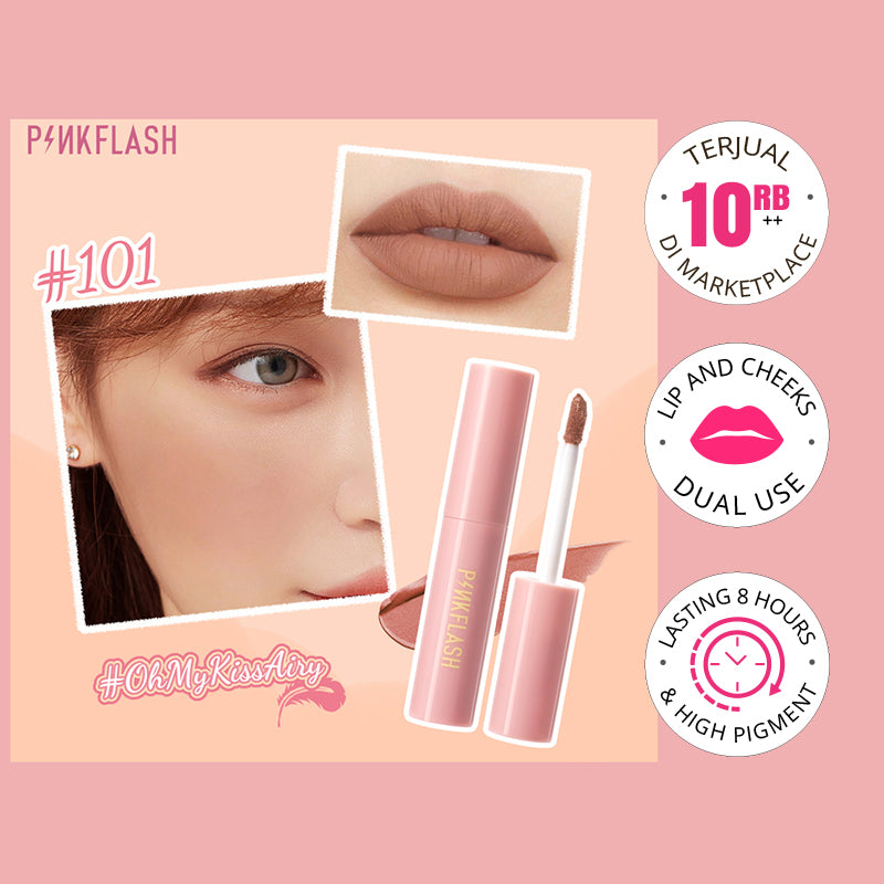 Pinkflash M01 Lip & Cheek Duo Matte Tint - #101 | 30 ml