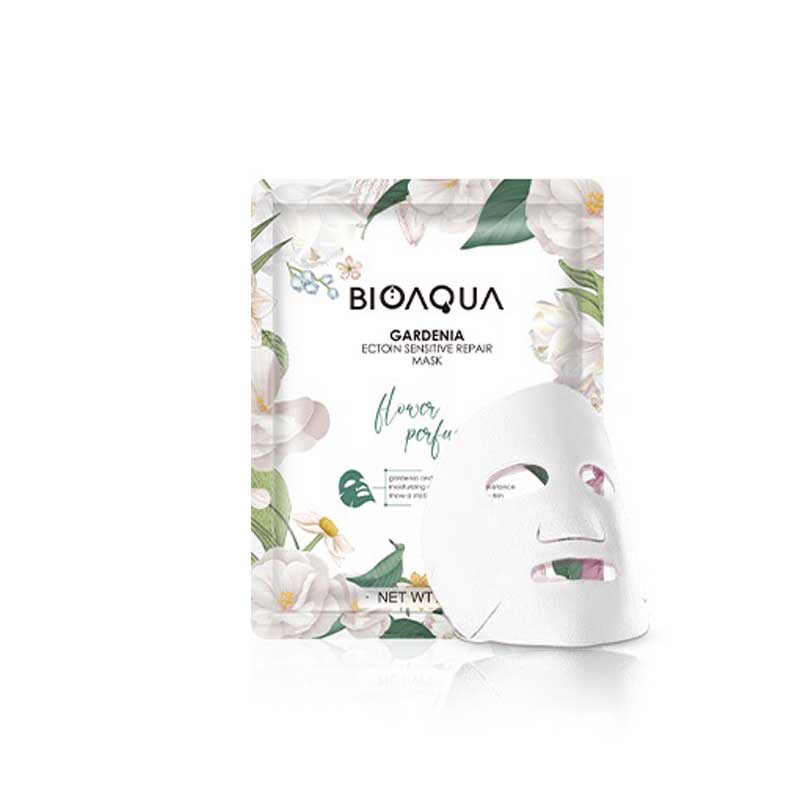 BIOAQUA Gardenia Ectoin Sensitive Repair Mask 28g