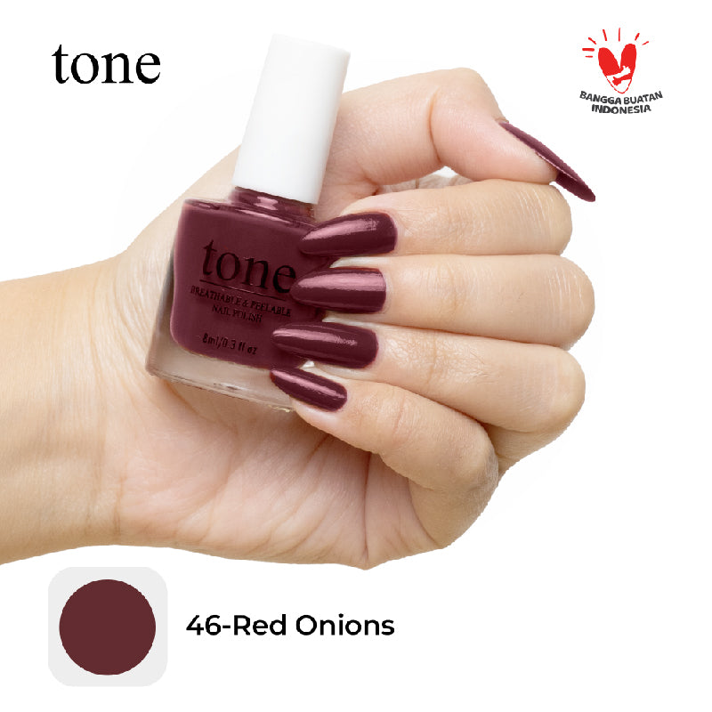 TONE Breathable and Peelable Nail Polish Hello Spring Palette Series 46