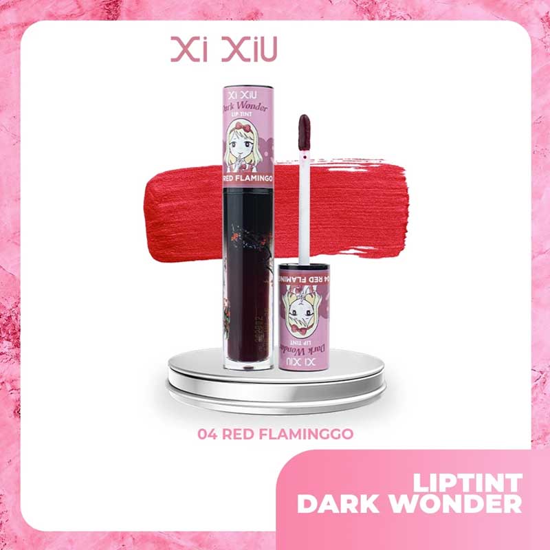 Xi Xiu Lip Tint Dark Wonder 04 Red Flamingo | 5 g