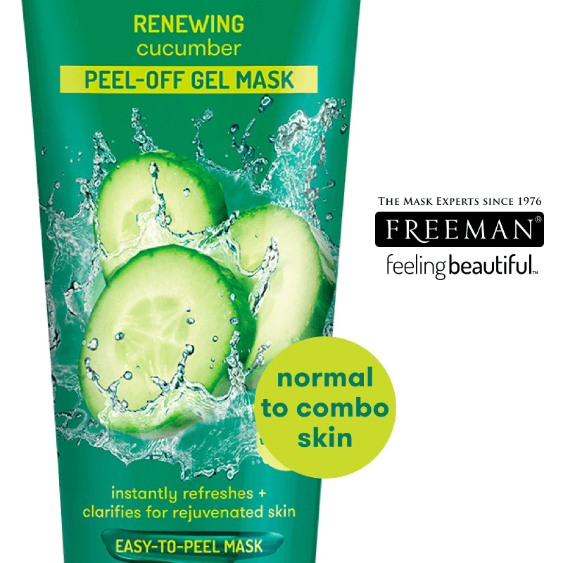 Freeman Feeling Beautiful Renewing Cucumber Peel-Off Gel Mask 175Ml