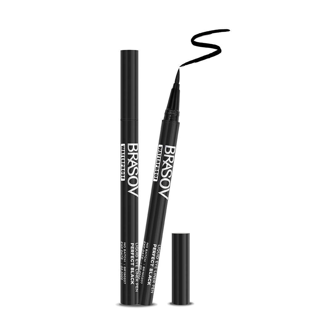 Brasov Liquid Eyeliner Pen Perfect Black