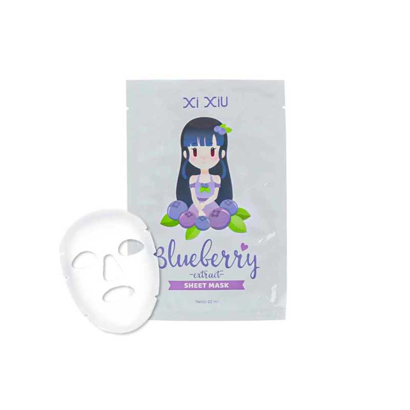 Xi Xiu Sheet Mask With Bluberry Extract | 22 ml