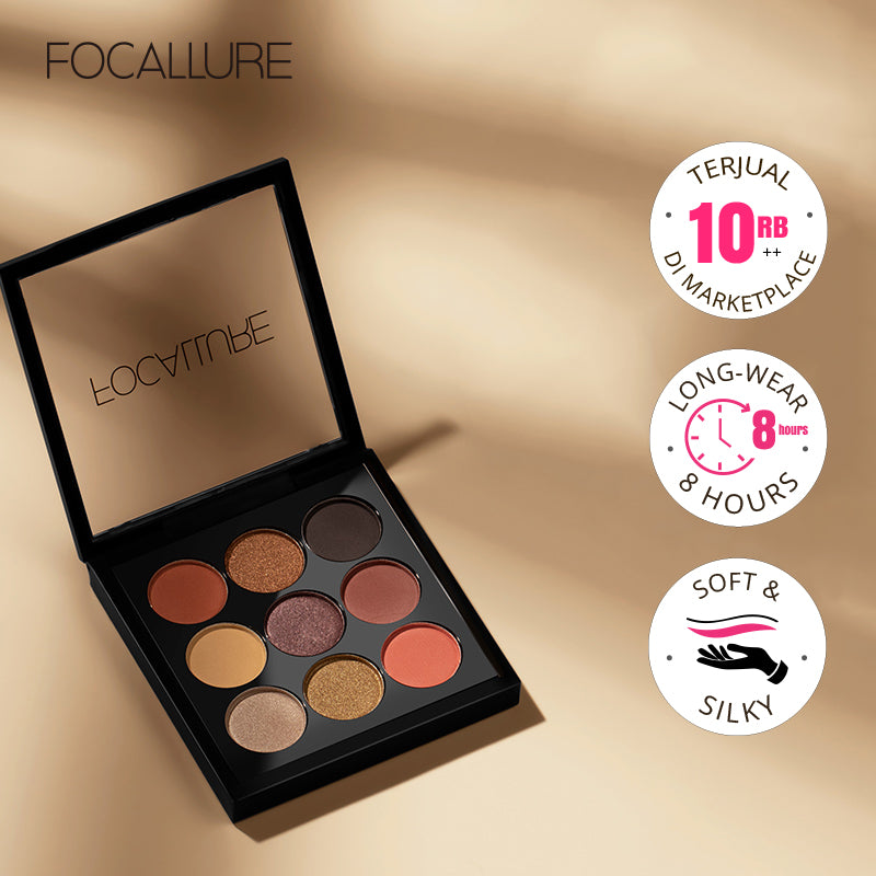 Focallure Nine Colors Eye Shadow Palette FA36 #5